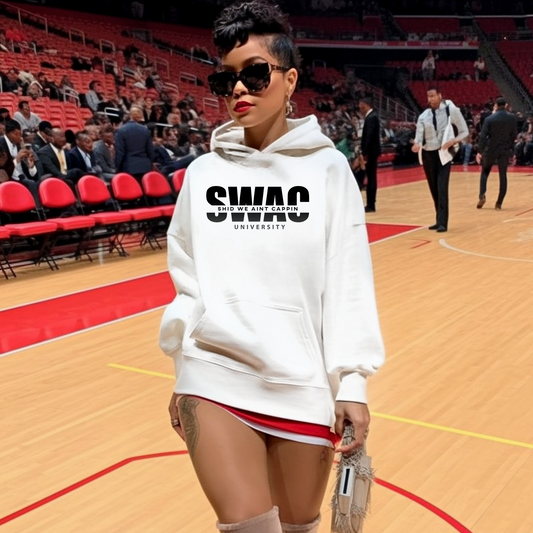SHID WE AINT CAPPING UNIVERSITY ™ Hooded Sweatshirt